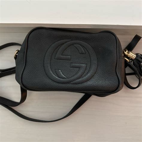 gucci disco bag measurements|preloved Gucci soho disco bag.